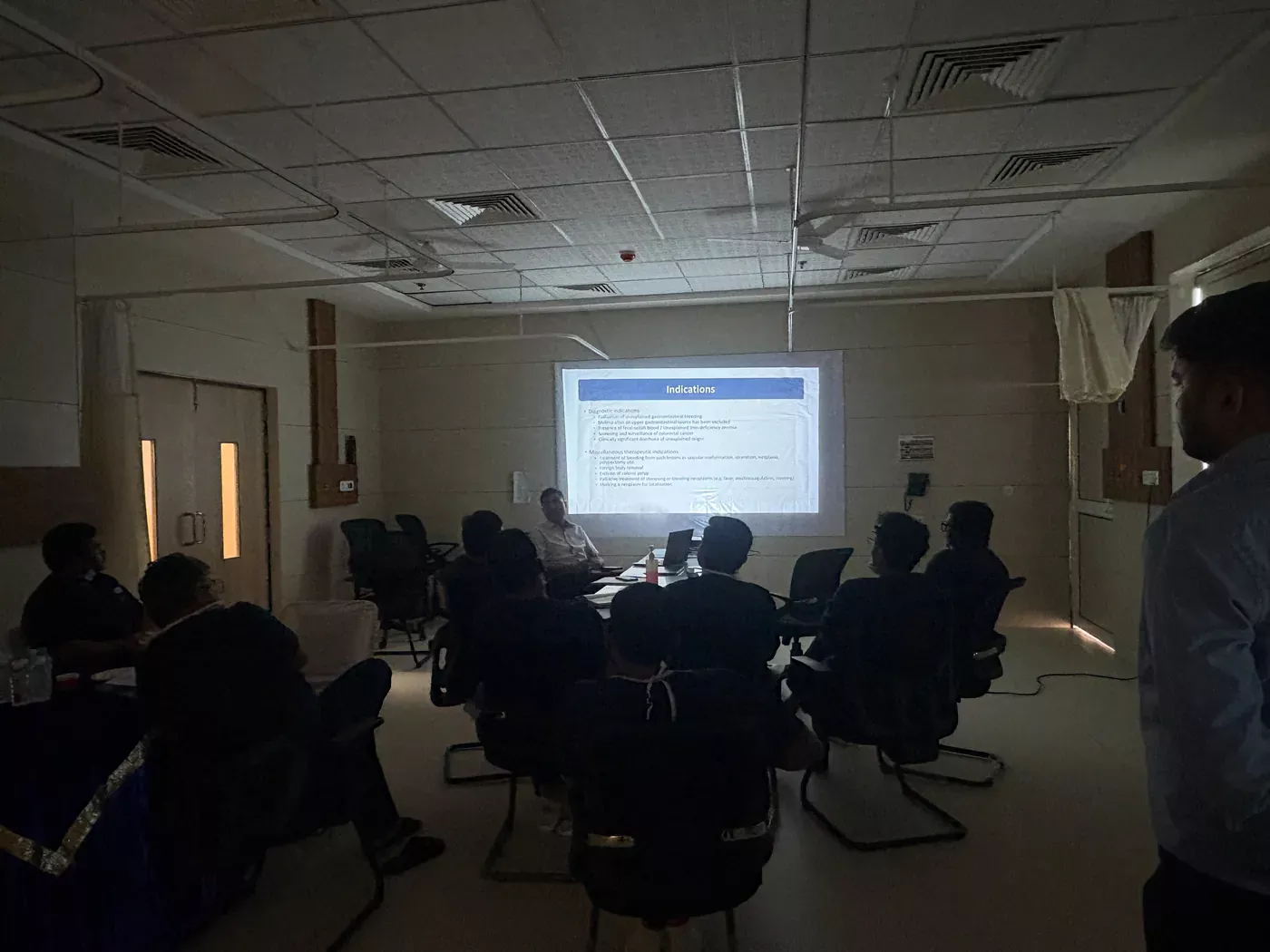 Endoscopy demonstration and supervised clinical exposure during the GI Endoscopy Workshop