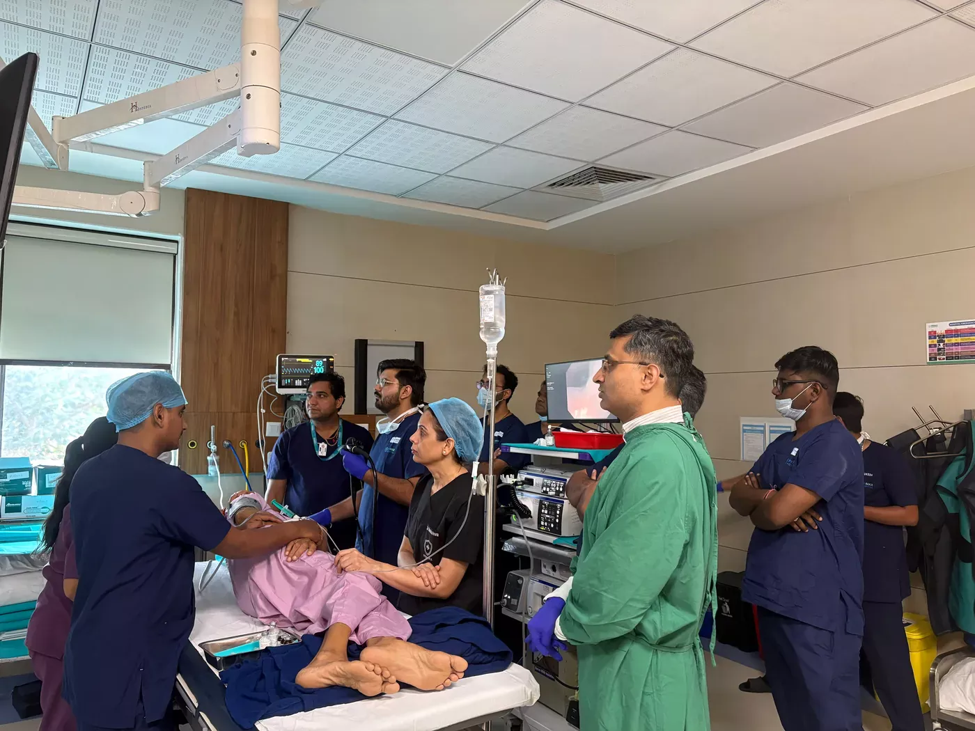Endoscopy demonstration and supervised clinical exposure during the GI Endoscopy Workshop